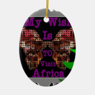 Mein Wunsch Keramikornament