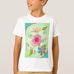 Mein XOXO Little Princess Blues Art Print Design T-Shirt
