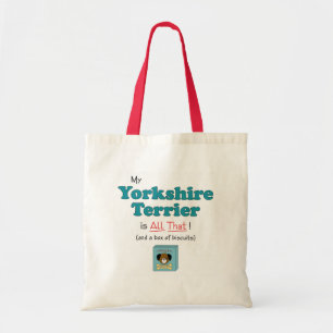 Mein Yorkshire Terrier ist alles das! Tragetasche