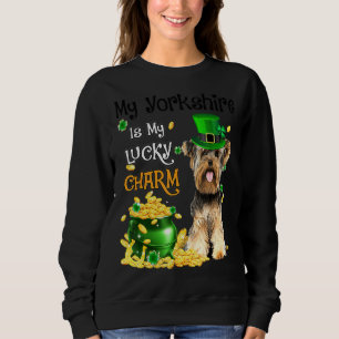 Mein Yorkshire Terrier ist mein glücklicher Niedli Sweatshirt