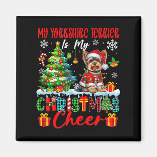 Mein Yorkshire Terrier ist meine Weihnachtsfreude Magnet