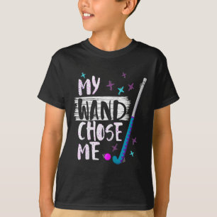 Mein Zauberstab hat mich lustige Feldhockey-Spiele T-Shirt