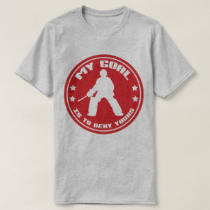 Mein Ziel, Eishockey-Zitat T-Shirt