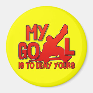Mein Ziel, Hockey-Tormann-Magnet Magnet