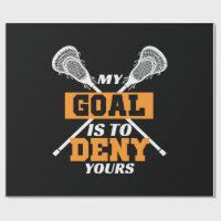 Mein Ziel ist es, deinen Lacrosse zu leugnen