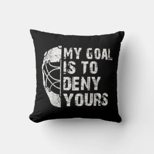Mein Ziel ist es, dir das Hockey-Goalie-Eis zu ver Kissen