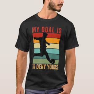 Mein Ziel ist es, dir den Vintagen Fußball 1 zu ve T-Shirt