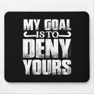 Mein Ziel ist es, Ihrem Spieler Feldhockey zu verw Mousepad