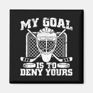 Mein Ziel ist es, Ihres Hockey-Torwart Eishockey z Magnet