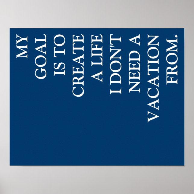 MEIN ZIEL POSTER (Vorne)