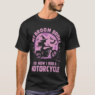 Mein Zimmer brach, also fahre ich jetzt mit einem T-Shirt
