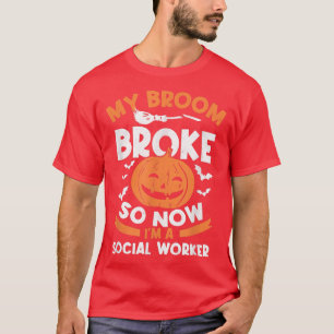 Mein Zimmer brach also, jetzt bin ich ein Hallowee T-Shirt
