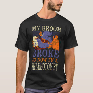 Mein Zimmer brach also, jetzt bin ich ein Phleboto T-Shirt