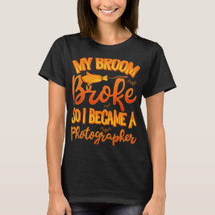 Mein Zimmer brach, also wurde ich Fotograf Funny H T-Shirt