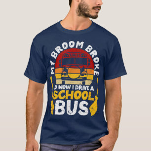Mein Zimmer brach ich Auto Schulbus Hexenknuss Sch T-Shirt