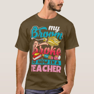 Mein Zimmer brach so, dass ich jetzt ein Lehrer bi T-Shirt