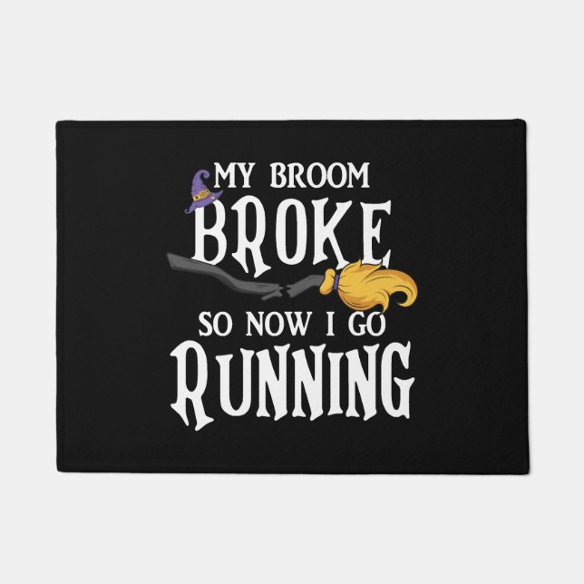 Mein Zimmer brach so, dass ich jetzt sonniges Hall Fußmatte (Vorderseite)