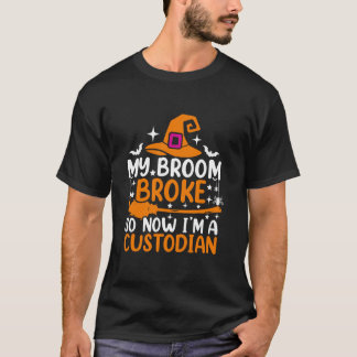 Mein Zimmer brach so, jetzt bin ich ein Custodian  T-Shirt