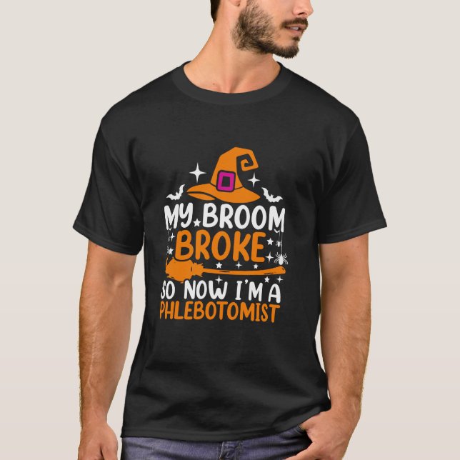Mein Zimmer brach so, jetzt bin ich ein Phlebotomi T-Shirt (Vorderseite)