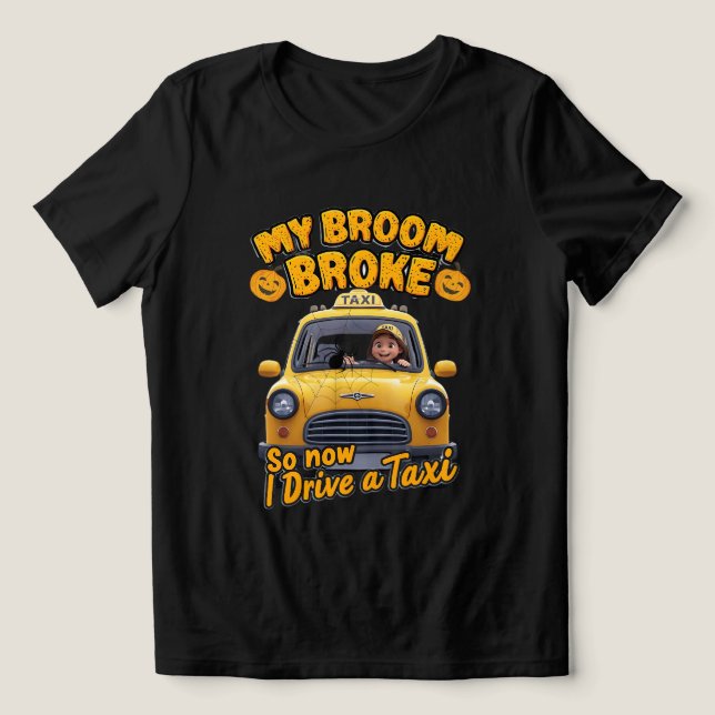 Mein Zimmer brach so, jetzt fahre ich ein Taxi - F Tri-Blend Shirt (Design Vorderseite)
