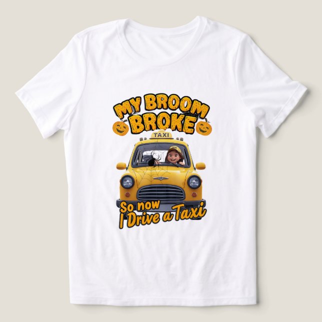 Mein Zimmer brach so, jetzt fahre ich ein Taxi - F Tri-Blend Shirt (Design Vorderseite)