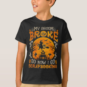 Mein Zimmer brach so, jetzt gehe ich Scrapbooking T-Shirt
