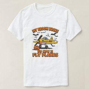 Mein Zimmer brach so jetzt ich fliegen Flugzeug - T-Shirt
