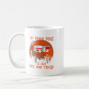 Mein Zimmer brach so, trieb Wee Woo Trucks Feuerwe Kaffeetasse
