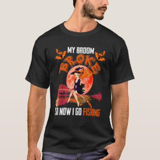 Mein Zimmer brach, sodass ich Halloween-Fis anfisc T-Shirt