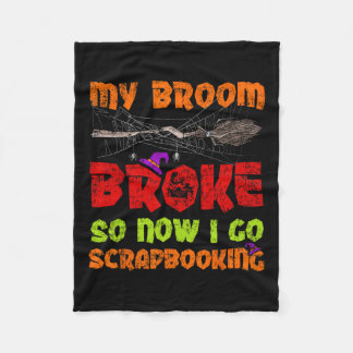 Mein Zimmer Broke So Jetzt gehe ich Scrapbooking H Fleecedecke