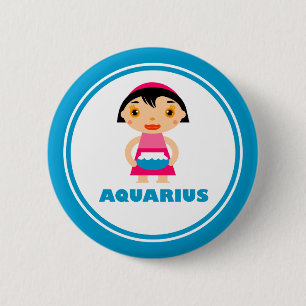 Mein Zodiac-Zeichen ist Aquarius Button