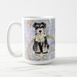 Mein Zwergschnauzer aß meinen Unterrichtsplan Kaffeetasse