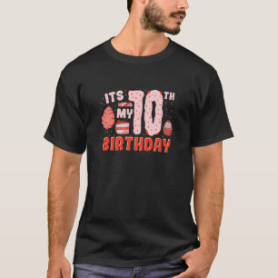 Meine 10. Geburtstagsfrau 10 Jahre Mädchen 10 zwei T-Shirt