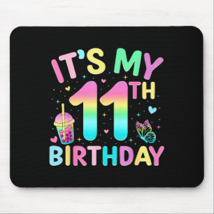 Meine 11. Geburtstagsfeier 11 Jahre alte Geburtsta Mousepad