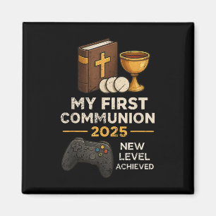Meine 1. Erstkommunion 2025 Videospiel Katholisch Magnet