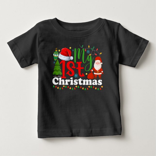 Meine 1. Weihnachten-81053 Baby T-shirt (Vorderseite)