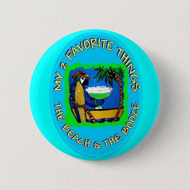 MEINE 2 LIEBLINGSSACHEN BUTTON (Vorderseite)
