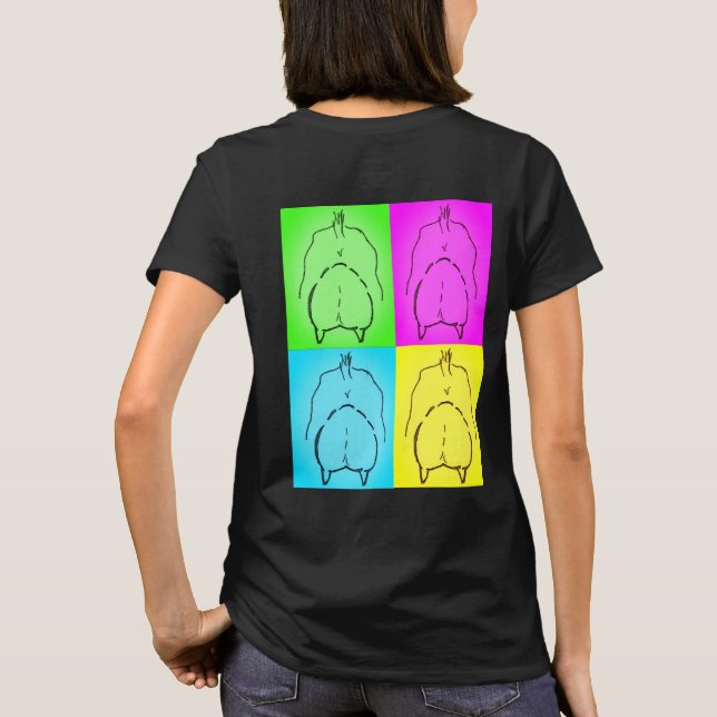 Meine 4 Udders - Shirt (Rückseite)