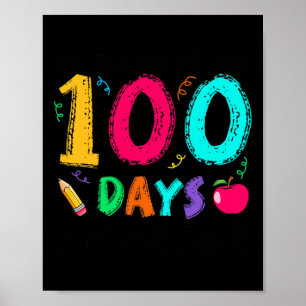 Meine 5. Klasse Schüler sind 100 Tage klüger Lehre Poster