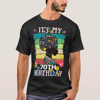 Meine 70-jährige schwarze Afroamerikanerin 70 T-Shirt