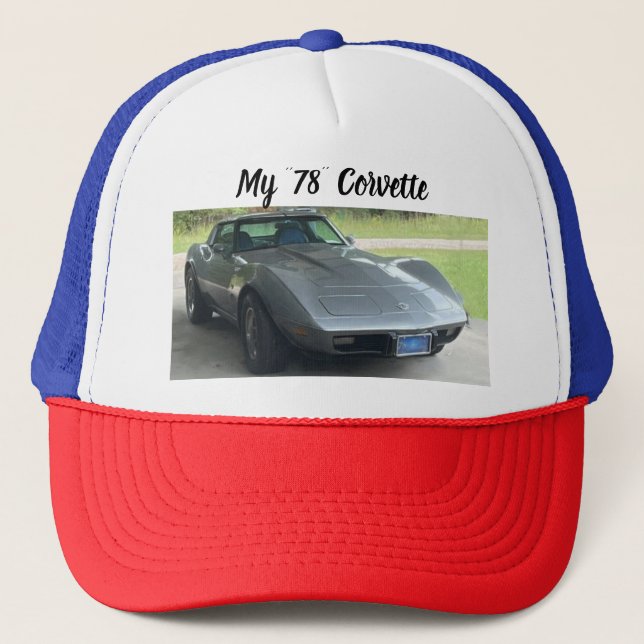 Meine 78 Corvette Truckerkappe (Vorderseite)