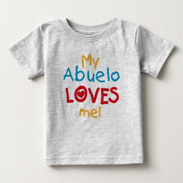 Meine Abuelo-Lieben Ich Shirts und Geschenke (Vorderseite)