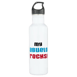 Meine Abuelo Rocks Edelstahlflasche
