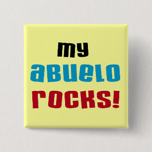 Meine Abuelo Rocks T - Shirt und Geschenke Button