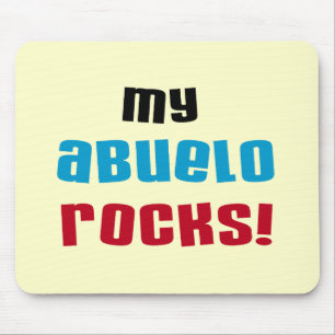 Meine Abuelo Rocks T - Shirt und Geschenke Mousepad