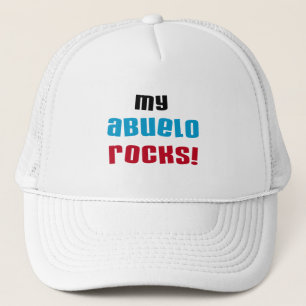 Meine Abuelo Rocks T - Shirt und Geschenke Truckerkappe
