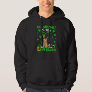 Meine Airedale ist mein Glück Charms Airedale Dog Hoodie