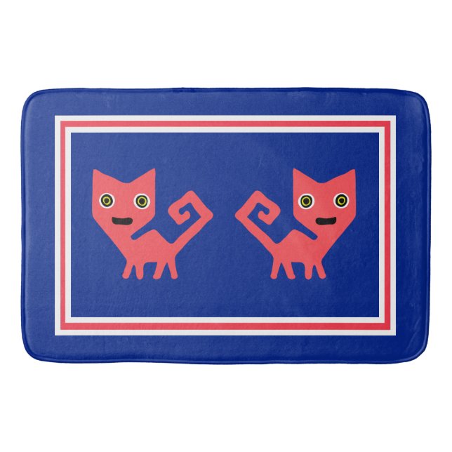 Meine Alberne Kitty Cat Badematte (Vorderseite)