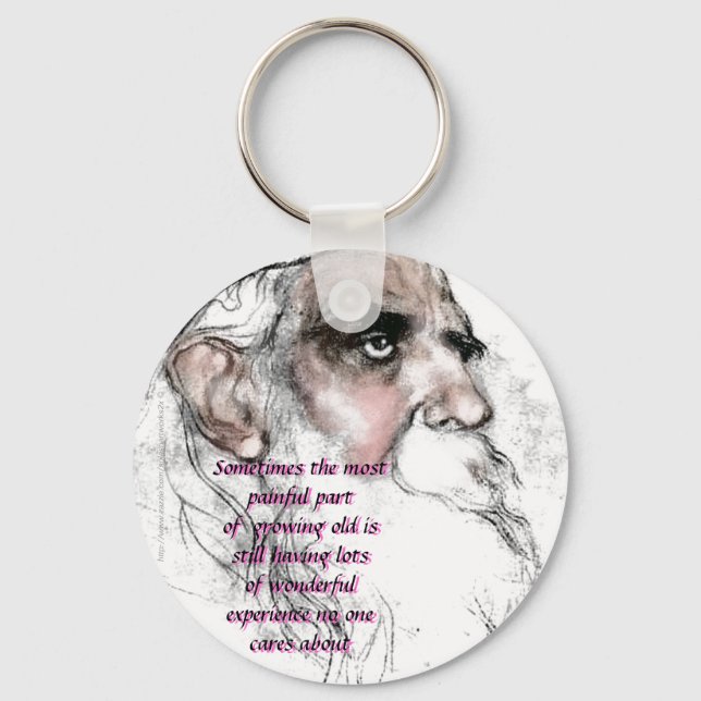 "Meine alte Fogie" Schlüsselanhänger (Vorderseite)