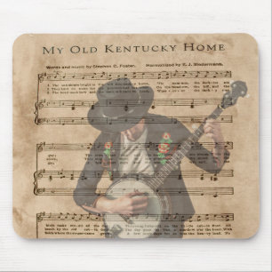 MEINE ALTE KENTUCKY ZUHAUSE MOUSEPAD
